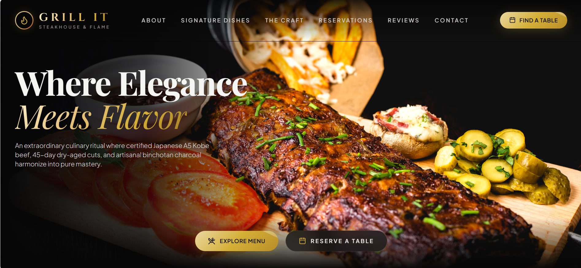 Grill It Cinematic Restaurant Experience
